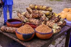 Traditional dances, feasting, offering of first yams to ancestors